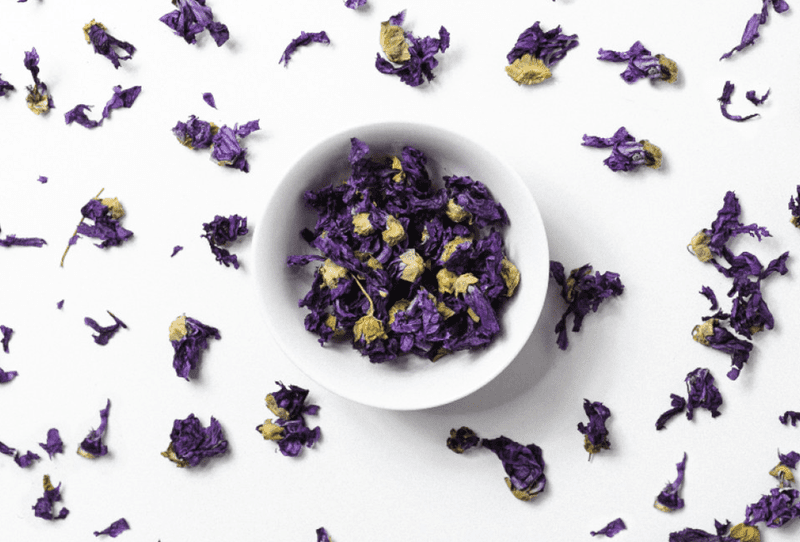 Dried Mallow Flowers
